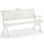 Import Outdoor Pro retro Metal patio park garden long chair for 3 people from China