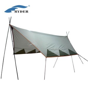 Outdoor Tarp Lightweight Beach Tent Sun Shade Rain Shelter UV Protection Waterproof Camping Tarp