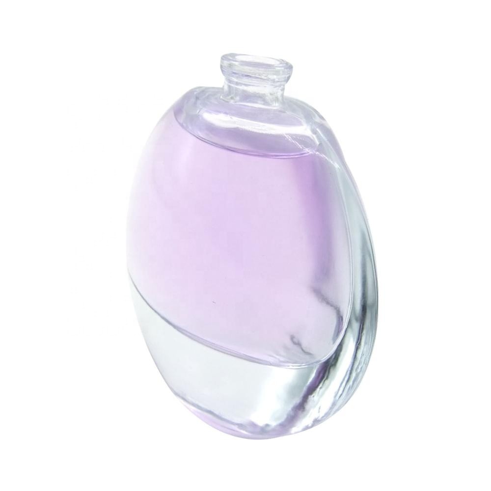 personalized clear glass perfume bottles 100 ml Haodexin perfume glass bottle spray eau de toilette parfum bottles glass 50ml
