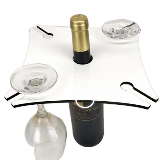 personalized sublimation wood mdf wine glass rack holder