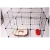 Import Pet Playpen Foldable Fence DIY Small Animal Exercise Includes Door and Cable Ties Metal Wire Animal Grid Cage from China