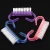 Import Pink &amp; Blue &amp; Purple Custom Manicure Pedicure Nail Art Care Cleaning Tools Plastic Handle Small Nail Dust Brush from China