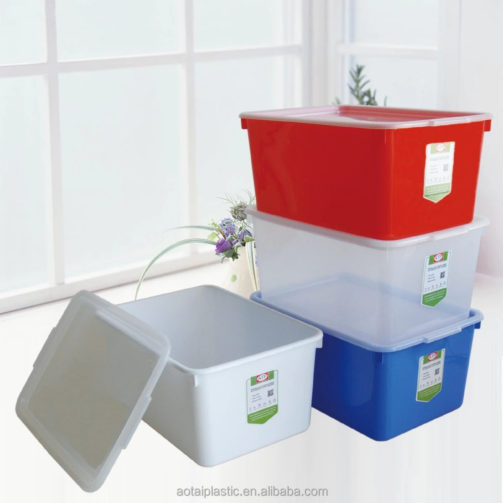 plastic multipurpose storage box supplies