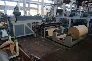 Plastic product manufacturing Paper laminating machine