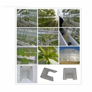 Plastic PVC pipe hydroponics growing home garden greenhouse systems