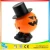 Import plastic wind up halloween fake jumping pumpkin toy for kids from China
