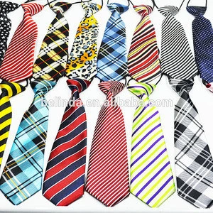 Polyester printed child tie