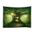 Import Polyester Trippy landscape Tapestry View Corlourful Home Wall Decoration Tapestry from China