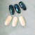 Import Popular design 3D self-adhensive glass foil nail sticker nail supplies 3d nail art from China