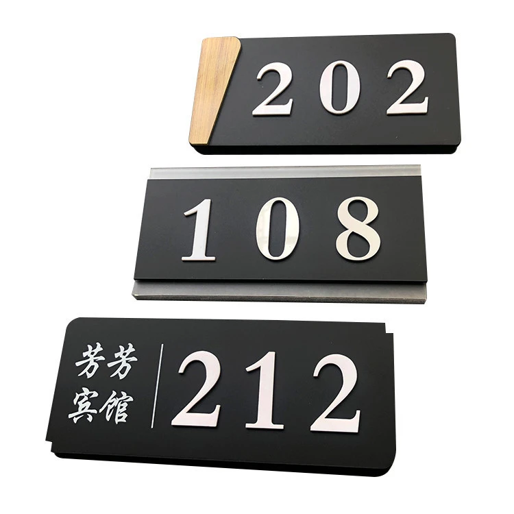 Popular Product Number Hotel Room Or House LED Number