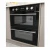Import Popular Wholesales Black Glass Modern Glass 110v  Built-in Microwave Oven from China