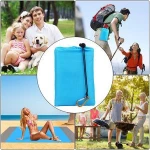 Portable Picnic Waterproof Beach Mat Pocket Blanket Camping Tent Ground Mat Mattress Outdoor Camping Sleeping Mat