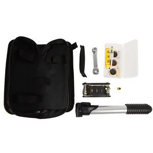 Portable Pocket 16 In 1 Multi-functional Bike Repairing Tools Kit Set Bag