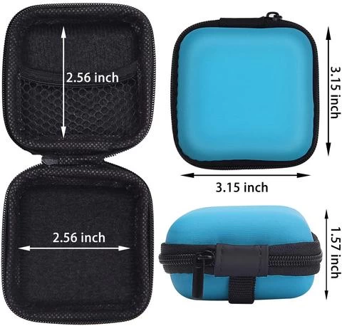Portable wireless headphone carrying Hard Storage case eva bag multipurpose travel earphone case