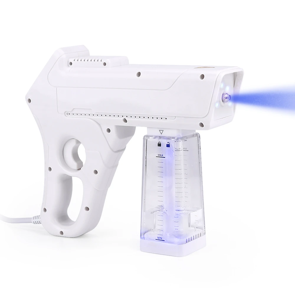 Powerful 1300w nano mist spray gun portable  fog automizing sterilizer machine sprayer