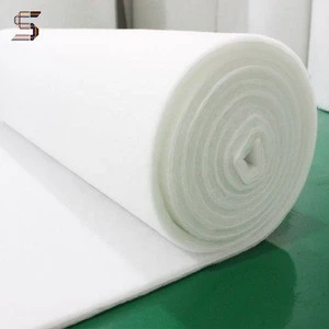 Pre- Air Filter paint booth mat adhesive media paint stop filter