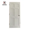 Pre Hung Solid Core Interior Door Panel MDF Room Entry 6 Panel Interior Doors with Frame