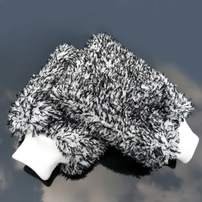 Premium Car Wash Mitt, Microfiber Washing Glove