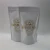 Import Premium coffee tea pouches with ziplock stand up resealable matte white aluminum foil bag from China