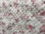 Printed cheap Ultrasonic  bedspreads fitted Microfiber bedspread