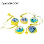 Professional Custom Fashion Ocean Series UV Resin Metal Frame