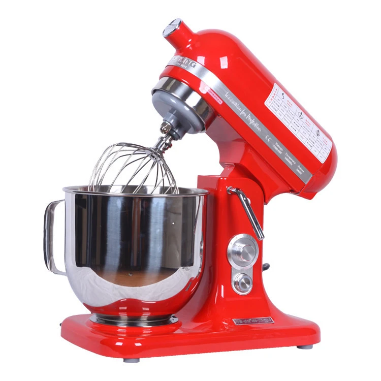 Professional heating kitchen stand mixer with rotating bowl