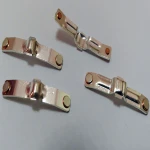 Professional Precision Ag Plated Brass PCB Solder Tab Ag Terminal contactor