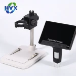 Professional  video microscope driver digital rohs usb digital electron microscope with lcd screen