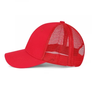 Promotion high quality oem custom own logo plain blank 3d embroidery snapback mesh adjustable golf ball baseball hat cap