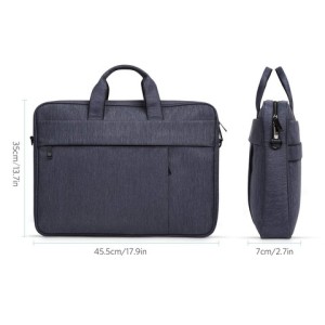 Protective Laptop Bag Business Briefcases Polyester with Shoulder Strap and Handle Strap