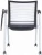 Import Purpose Nesting Chair with Left Handed Writing Table - Black Seat and White Back school chair with writing pad from China