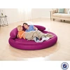 PVC flocking inflatable sofa,outdoor inflatable furniture, modern living room furniture