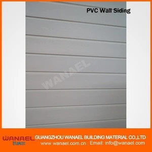 PVC wall cladding and accessories plastic soffit with hole for facade