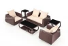 rattan indoor and outdoor sectional sofa