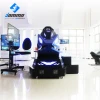 Real track simulation 9d vr race car driving simulator for adult playground equipment