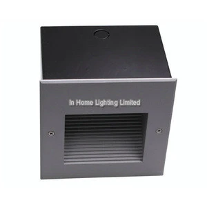 Recessed wall lamp Aluminum Warm White LED Step Stair Light