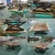 Import Rectangled Shaped Solid Wood Dining Fast Food Table Top from China