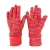 Import Red Bicycle Motorcycle Gloves Outdoor Sports Gloves Riding Running Elastic Gloves With Reflective Letter from China