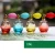 Import Refillable 12ml Round  Shaped Crystal Glass Spray Perfume Bottles with Atomizer Air Bag from China