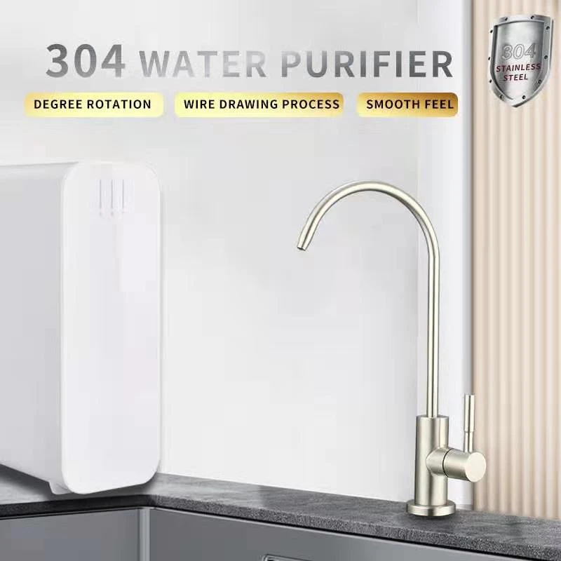 Reverse osmosis faucet ceramic water purifier RO water faucet drinking filter accessory gold black sus304 faucet