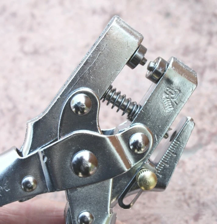 rivet plier drilling punching pliers shoe eyelet metal button pliers