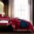 Import Romantic high-end wedding home textile embroidery bedding set red bed sheet quilt cover from China