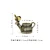 Import Roogo resin watering can bird design flower pots from China