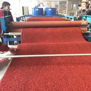 Rubber machinery China suppers PVC plastic coil mat production line floor mat making machine