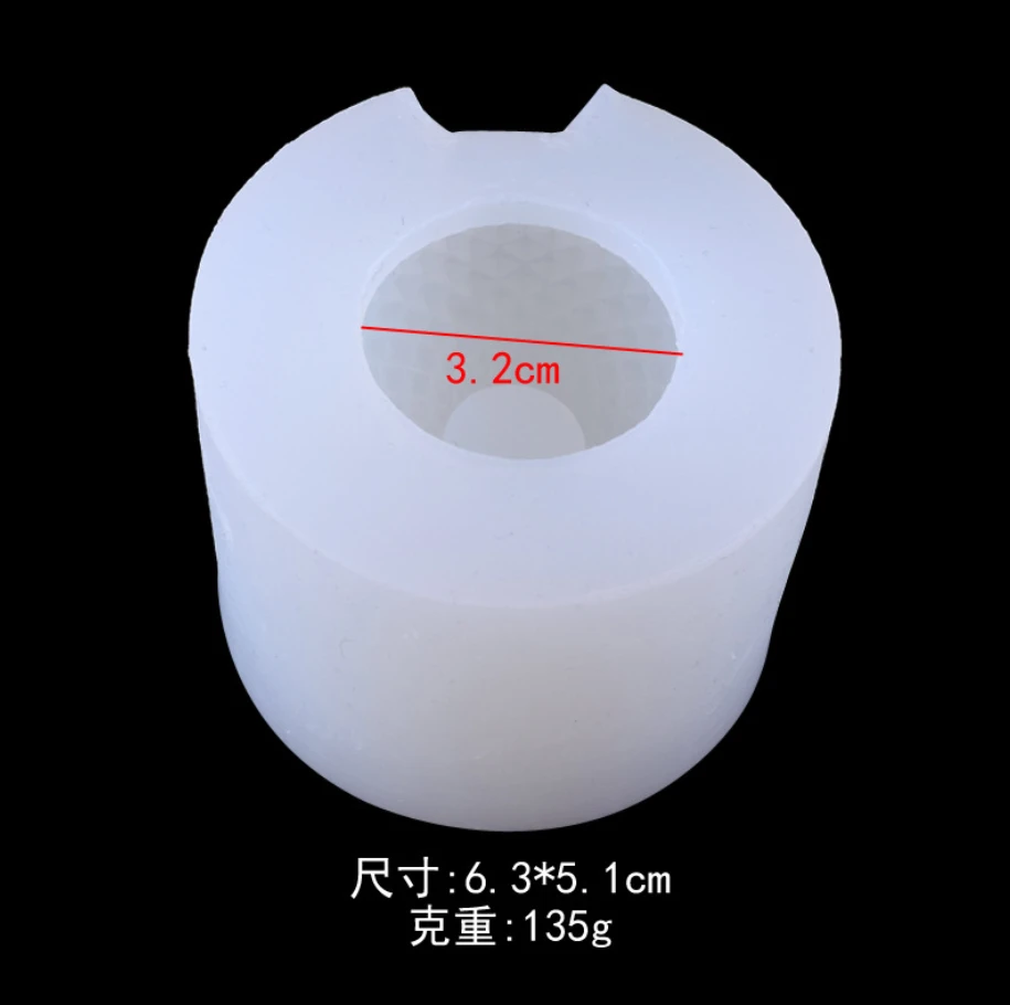 S173 3D Vase flowerpot Silicone mould DIY aromatherapy gypsum mold for resin craft