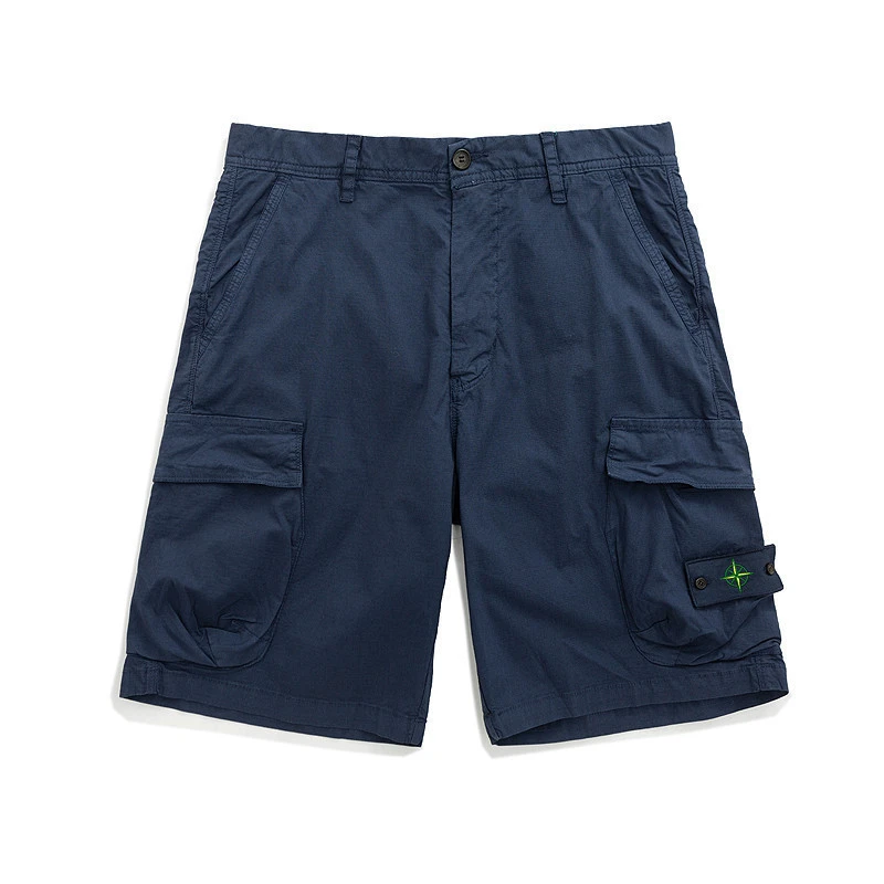 SABIN factory quality ready to ship SA-D1302 wholesale slim fit mens 6 multi pockets workout shorts mens shorts 3/4 cargo shorts