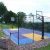 Import Safe Anti Slip Outdoor PP Plastic Interlocking Tiles Removable Tennis Court floor Basketball Sport Court Flooring from China