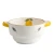 Import Salad Soup Ceramic Bowl Handle Gift Set Custom Sauce Noodle Ramen Rice Fruit Serving Bowl Set from China