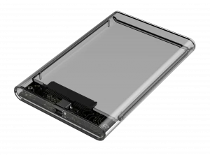 SATA to USB 2.0 HDD Enclosure 2.5&#x27; hdd external case SSD Box Transparent hard disk casing