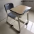 Import School furniture wholesale college students study desks and chairs, classroom tables and chairs, student tables.The desks from China
